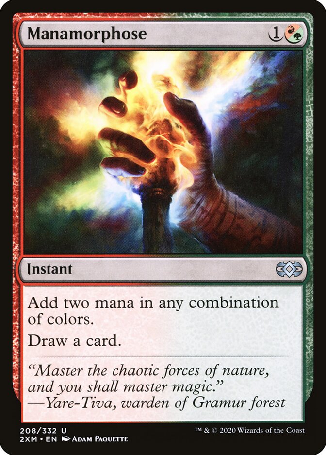 Manamorphose - Double Masters 208 (Foil)