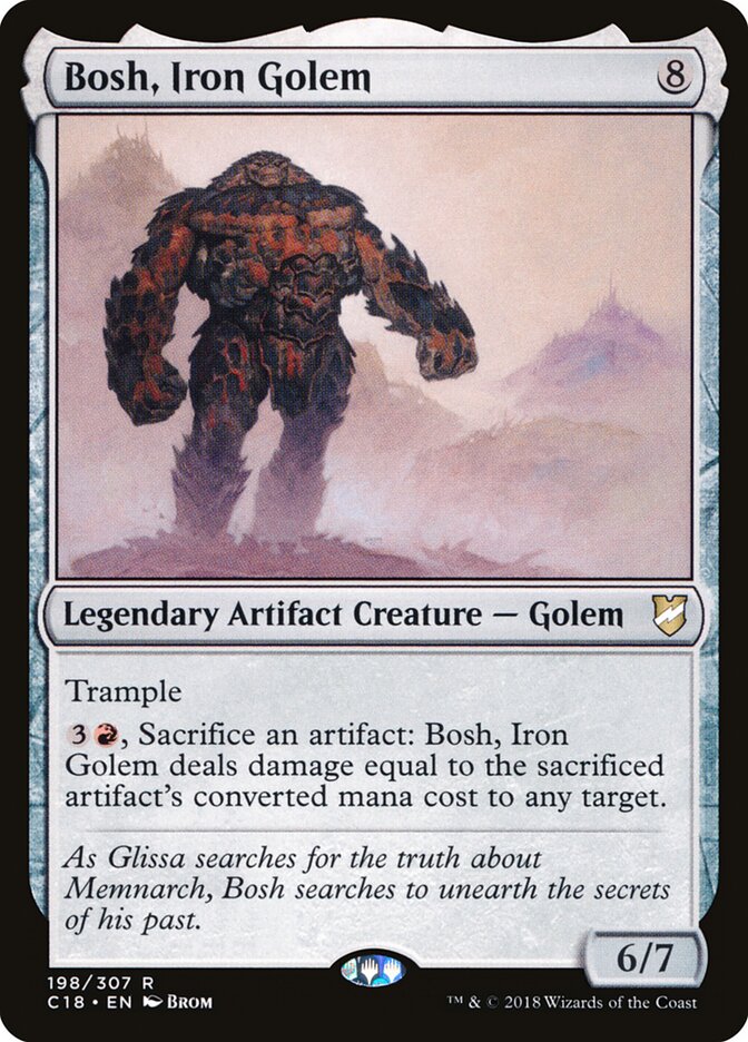 Bosh, Iron Golem - Commander 2018 198