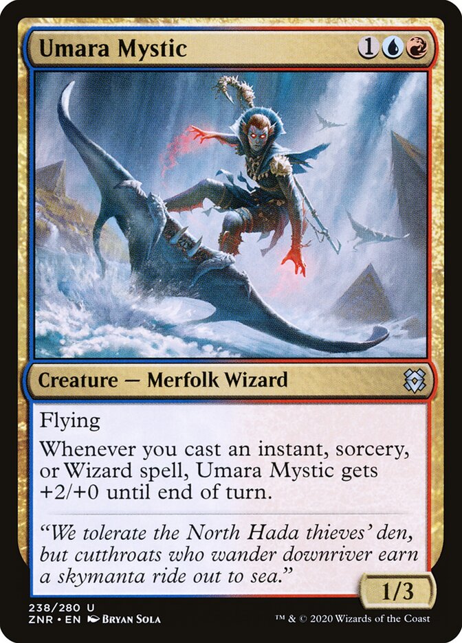 Umara Mystic - Zendikar Rising 238