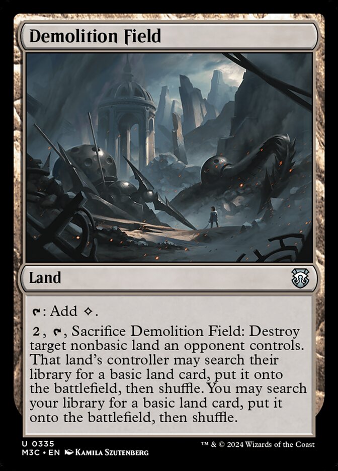 Demolition Field - M3C 335