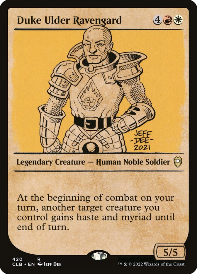 Duke Ulder Ravengard - Commander Legends: Battle for Baldur's Gate 420