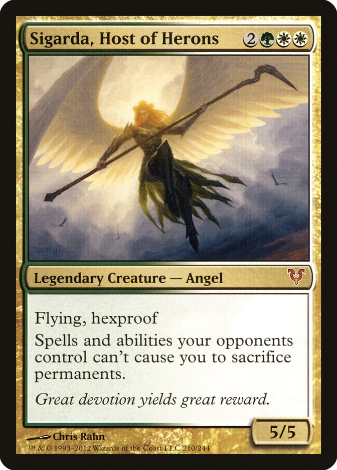 Sigarda, Host of Herons - Avacyn Restored 210