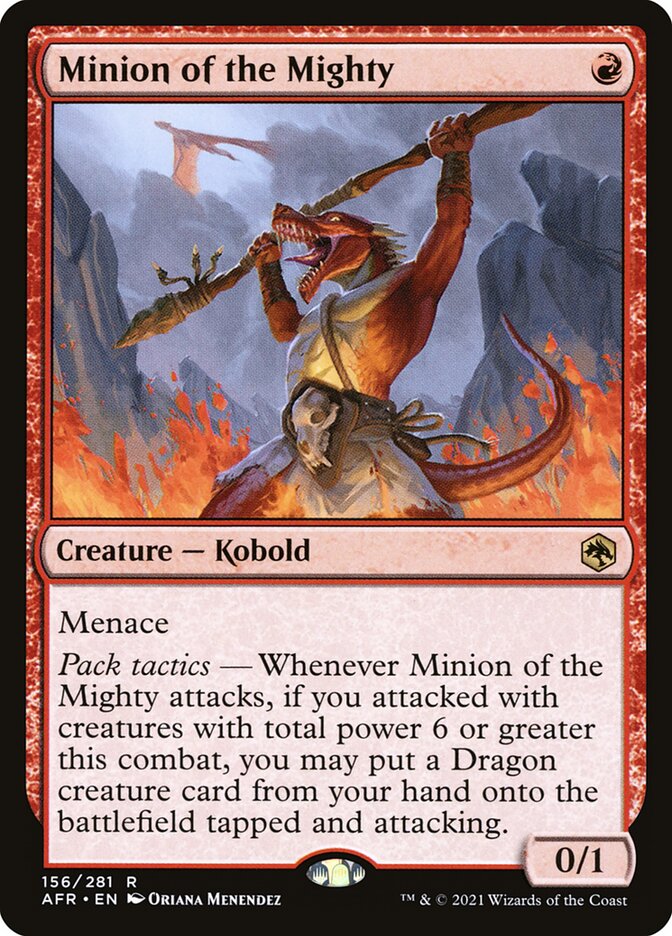 Minion of the Mighty - AFR 156 (Foil)