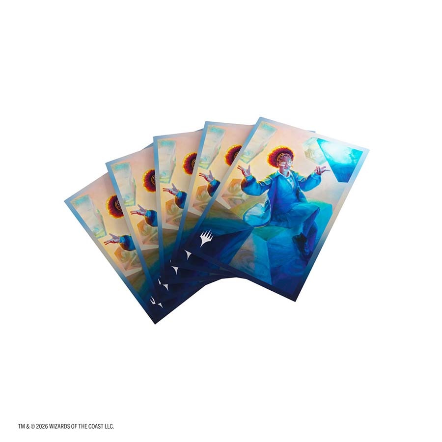 Magic The Gathering: Secrets Of Strixhaven Premium Art Sleeves: Zimone Infinite Analyst