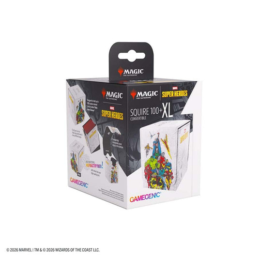 Deckbox: MTG Squire 100+ XL - Marvel Super Heroes - Marvel Age