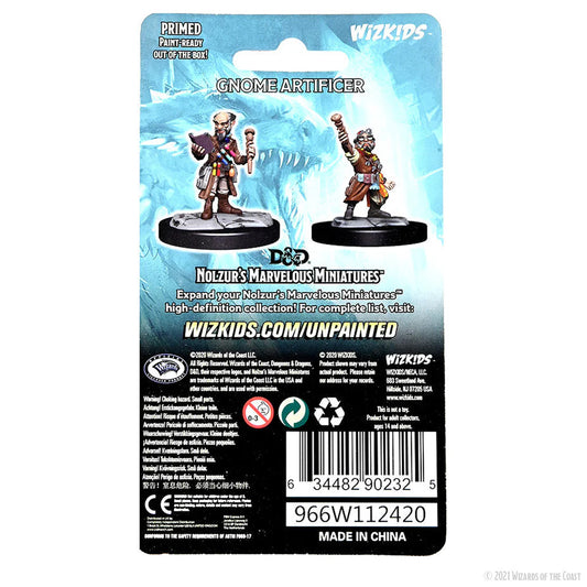 D&D Nozlur’s Marvelous Miniatures: Gnome Artificer Male - #90232