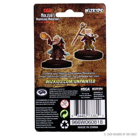 D&D Nolzur's Marvelous Miniatures: Male Gnome Wizard #73382