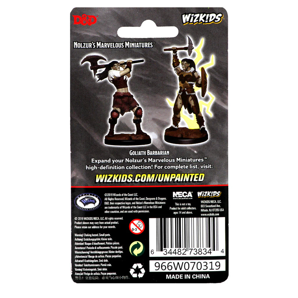 D&D Nolzur's Marvelous Miniatures - Goliath Barbarian #73834