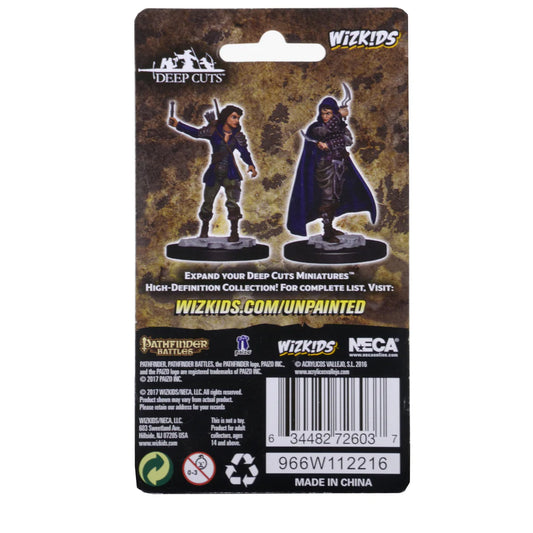 Pathfinder Battles Deep Cuts - Female Human Rogue - #72603