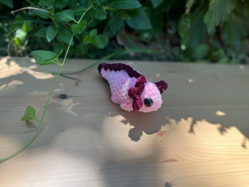 Crochet Amigurumi Axolotl