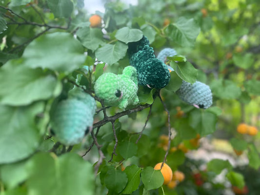 Crochet Amigurumi Chameleon
