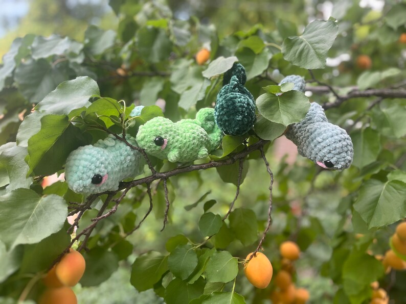 Crochet Amigurumi Chameleon