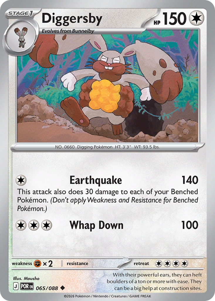 Diggersby - Perfect Order 065/088 (Foil) - Near Mint