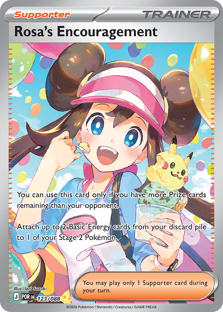 Rosa's Encouragement - Perfect Order 123/088 (Foil) - Near Mint