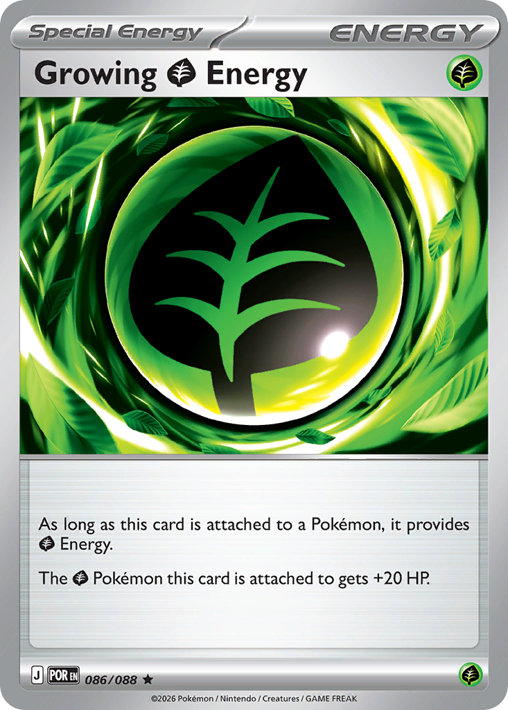 Growing Grass Energy - Perfect Order 086/088 (Foil) - Near Mint