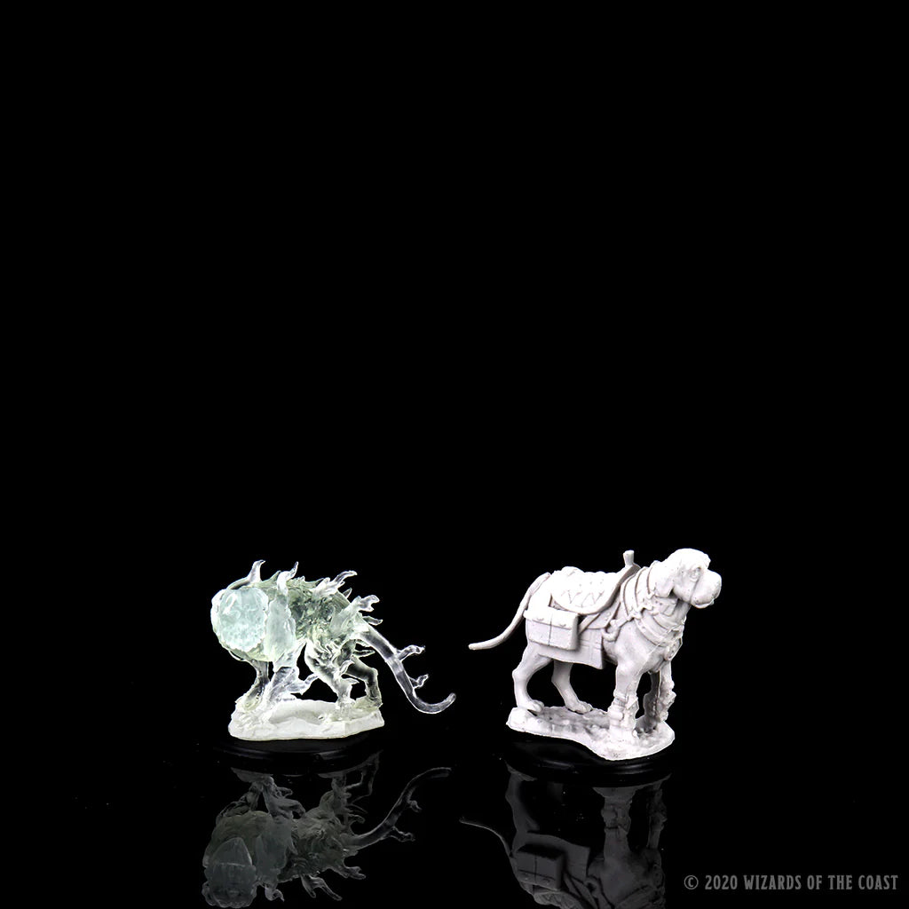D&D Nozlur’s Marvelous Miniatures: Mastiff & Shadow Mastiff - #90017
