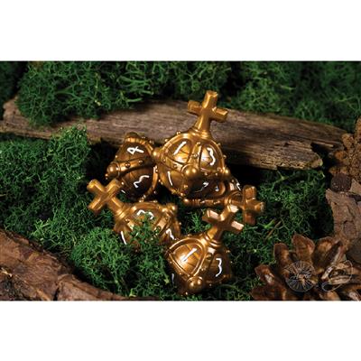 PolyHero Cleric 5d4 Hallowed Hand Grenades Merciful Gold Dice