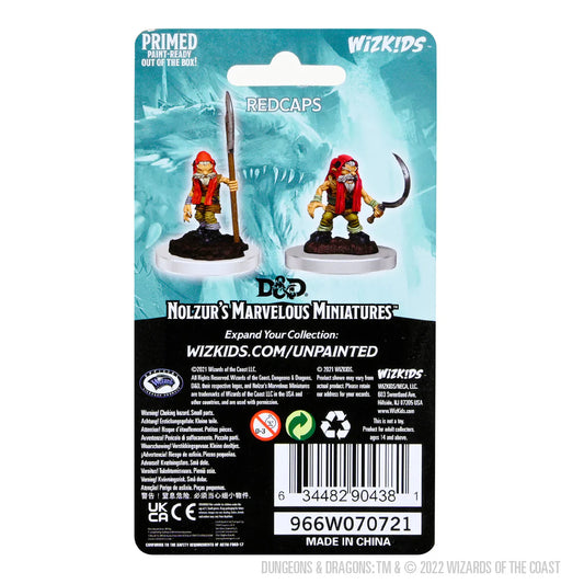 D&D Nozlur’s Marvelous Miniatures: Redcaps - #90438