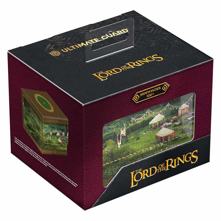 Deck Case: Sidewinder 100+ Xenoskin Lord of the Rings- Places of Middle Earth- The Shire