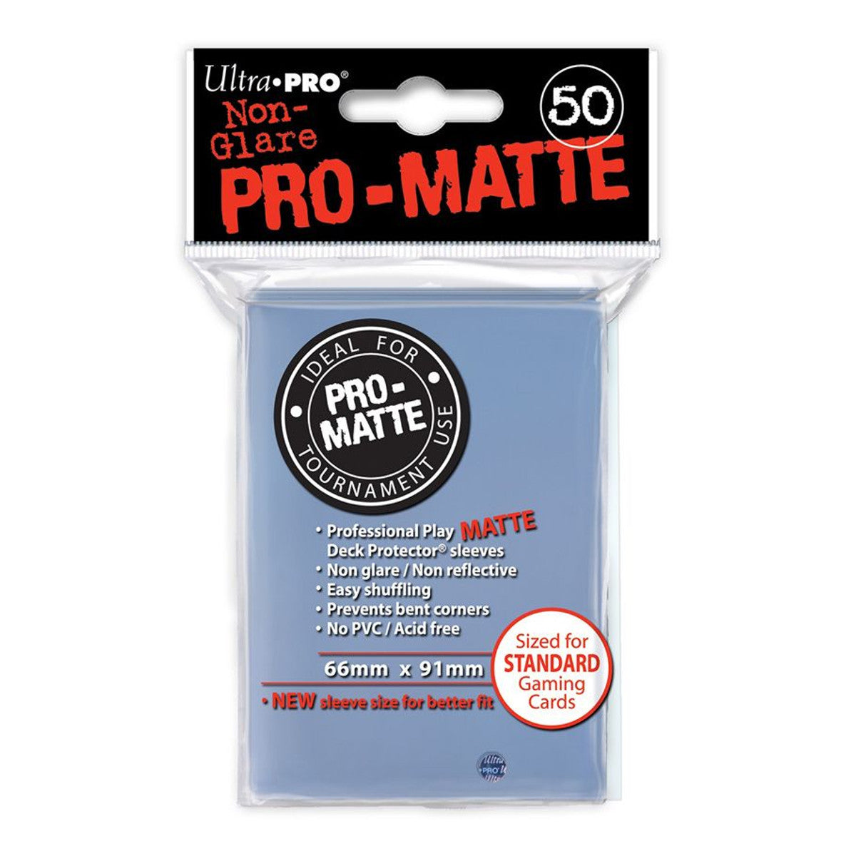 Ultra Pro - Matte Deck Protector Sleeves - Clear