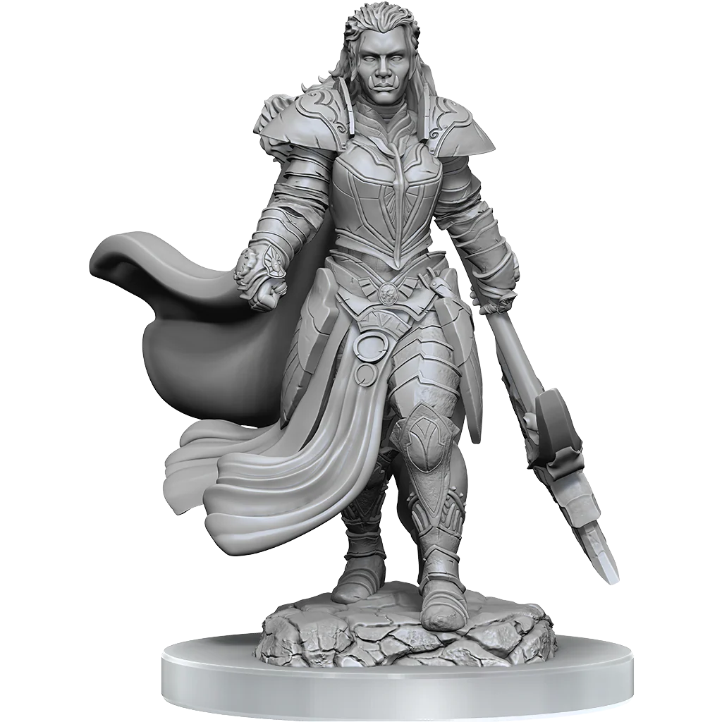 D&D Nolzur's Marvelous Miniatures: Orc Fighter Female #90405