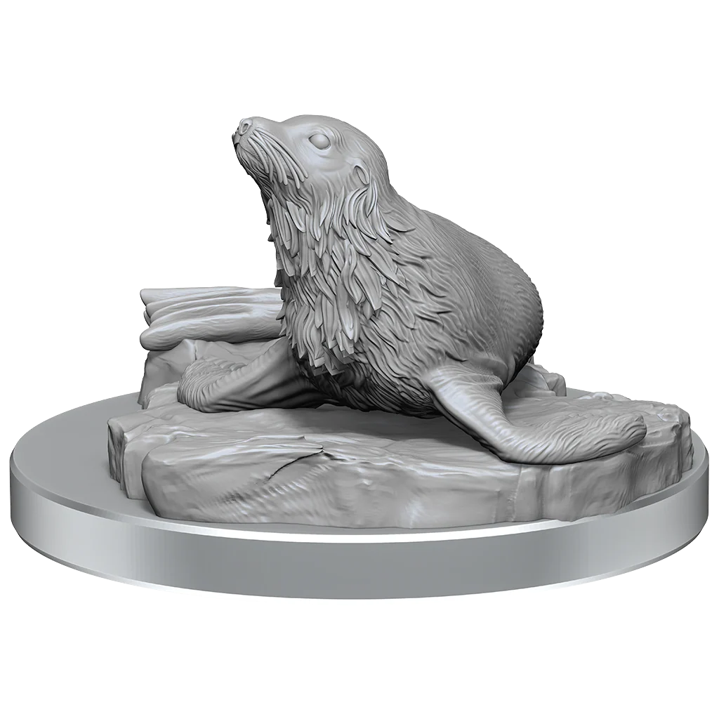 D&D Nozlur’s Marvelous Miniatures: Locathah & Seal - #90418