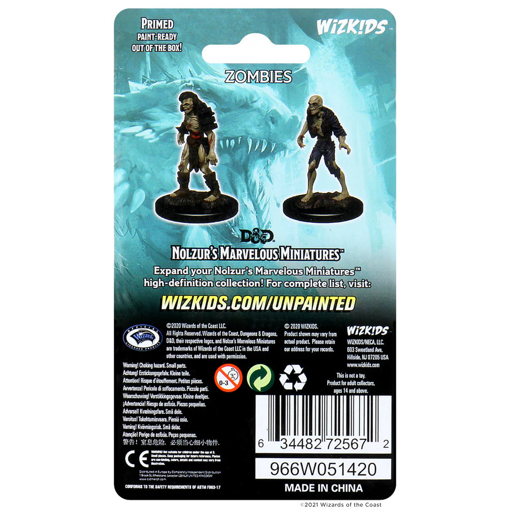 D&D Nolzur’s Marvelous Miniatures - Zombies - #72567