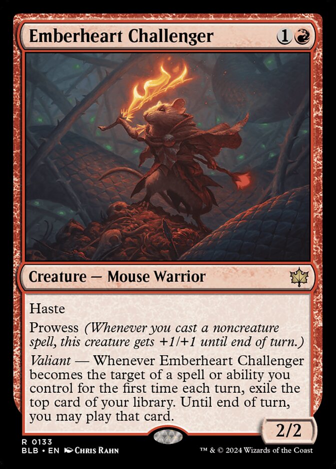 Emberheart Challenger - Bloomburrow 133