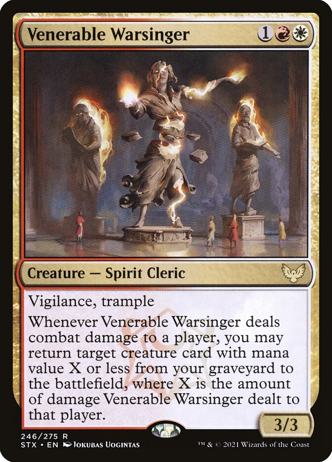 Venerable Warsinger - Strixhaven: School of Mages 246