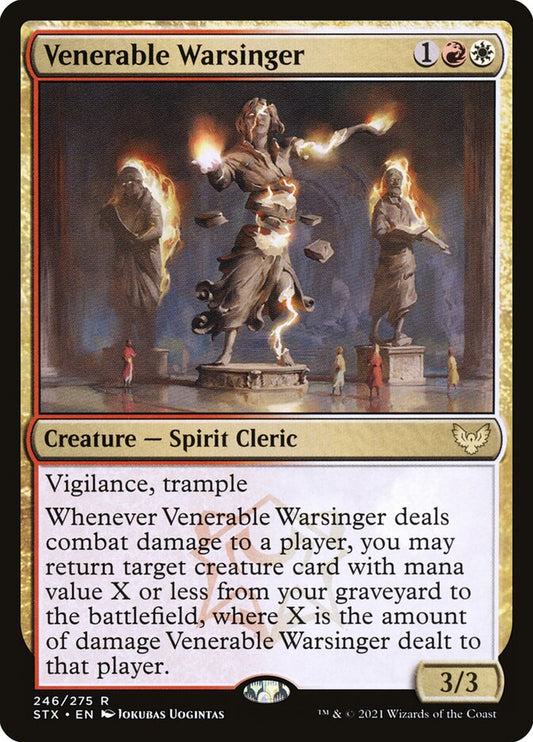 Venerable Warsinger - Strixhaven: School of Mages 246