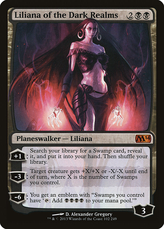 Liliana of the Dark Realms - M14 102
