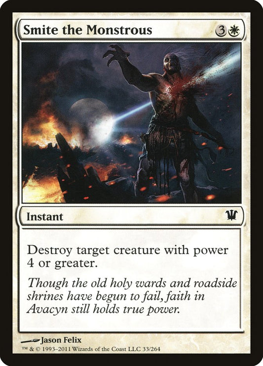 Smite the Monstrous - ISD 33  (Foil)