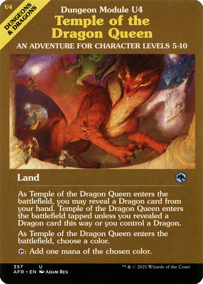 Temple of the Dragon Queen - Adventures in the Forgotten Realms 357