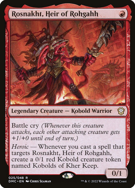 Rosnakht, Heir of Rohgahh - DMC 25