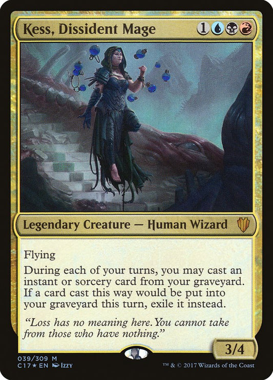 Kess, Dissident Mage - C17 39  (Foil)