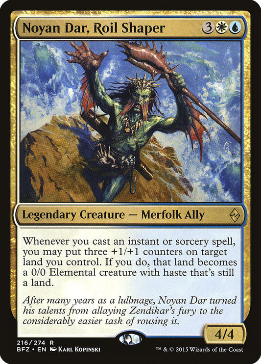 Noyan Dar, Roil Shaper - BFZ 216