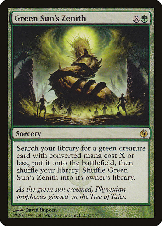 Green Sun's Zenith - MBS 81