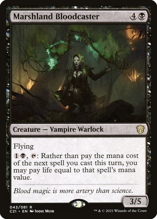 Marshland Bloodcaster - Commander 2021 43