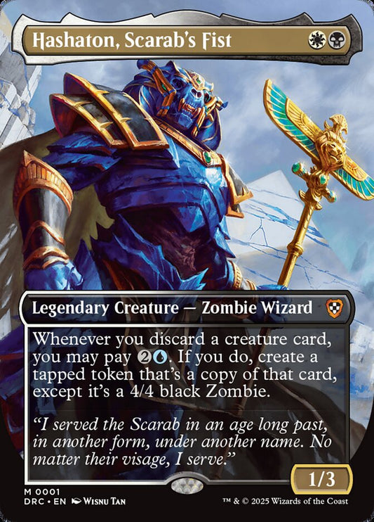 Hashaton, Scarab's Fist - Aetherdrift Commander 1
