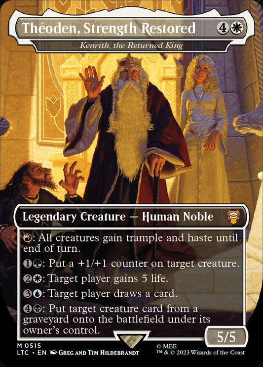 Kenrith, the Returned King - Tales of Middle-earth Commander 515