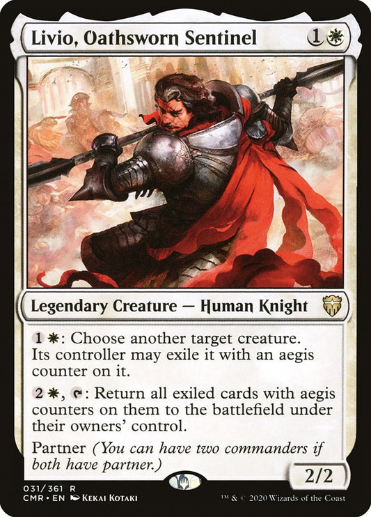 Livio, Oathsworn Sentinel - CMR 31
