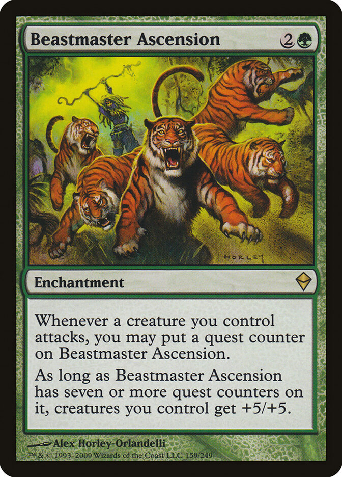 Beastmaster Ascension - Zendikar 159