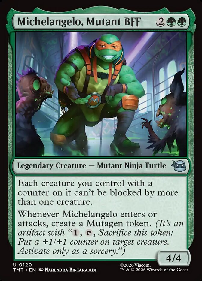 Michelangelo, Mutant BFF - TMT 120