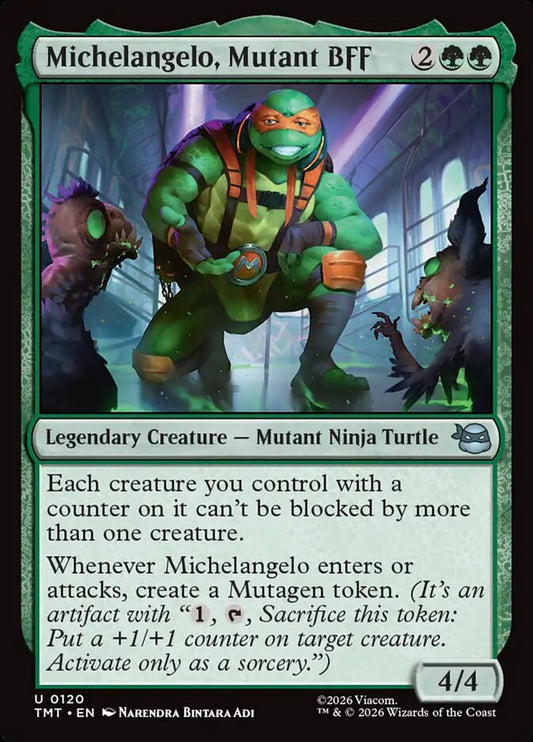 Michelangelo, Mutant BFF - TMT 120