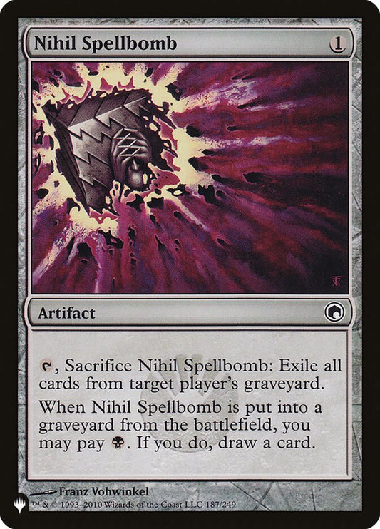 Nihil Spellbomb - PLST SOM-187
