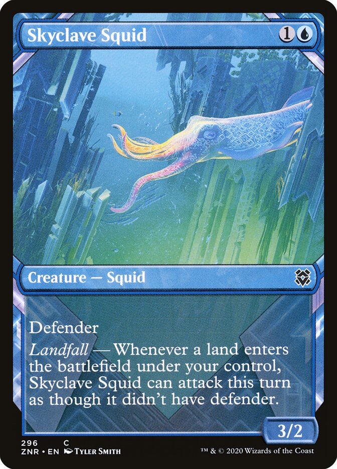 Skyclave Squid - Zendikar Rising 296 (Foil)