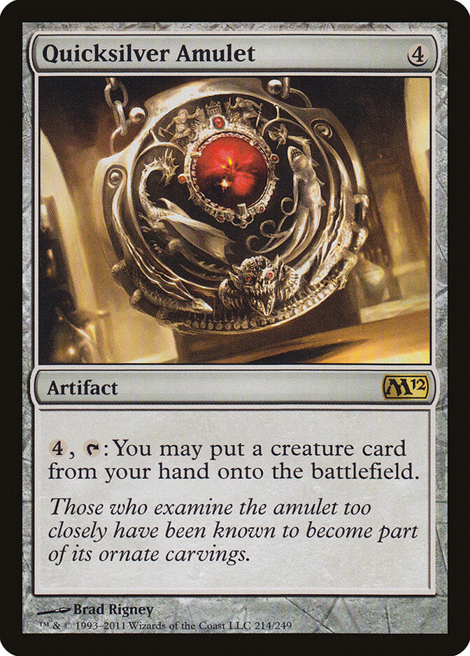 Quicksilver Amulet - Magic 2012 214