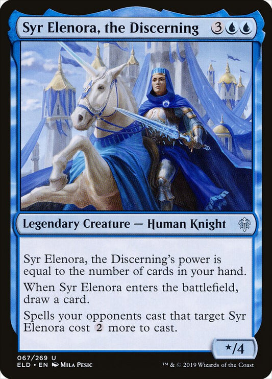 Syr Elenora, the Discerning - Throne of Eldraine 67 (Foil)