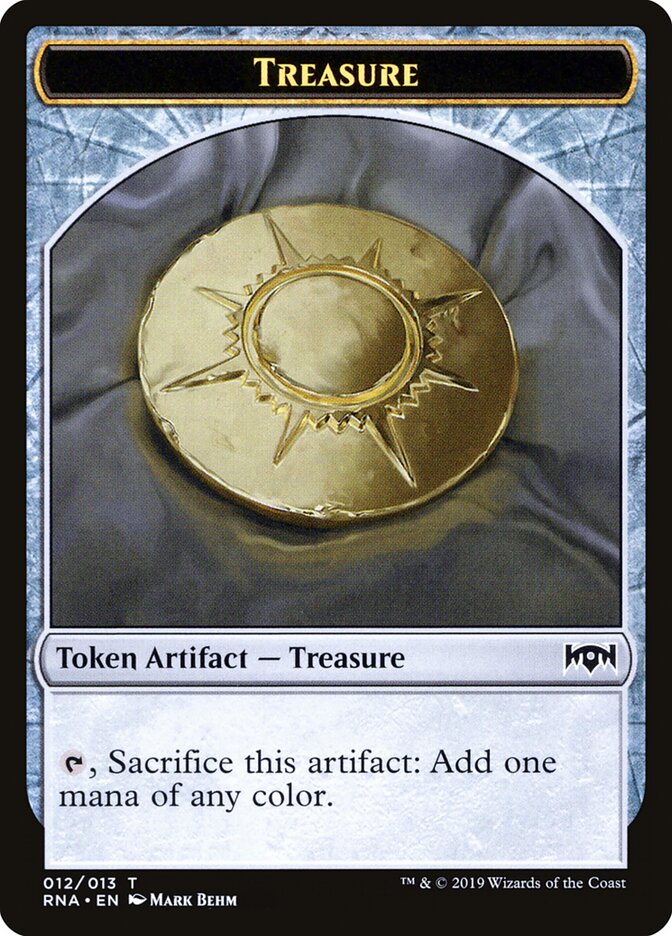 Treasure - Ravnica Allegiance Tokens 12