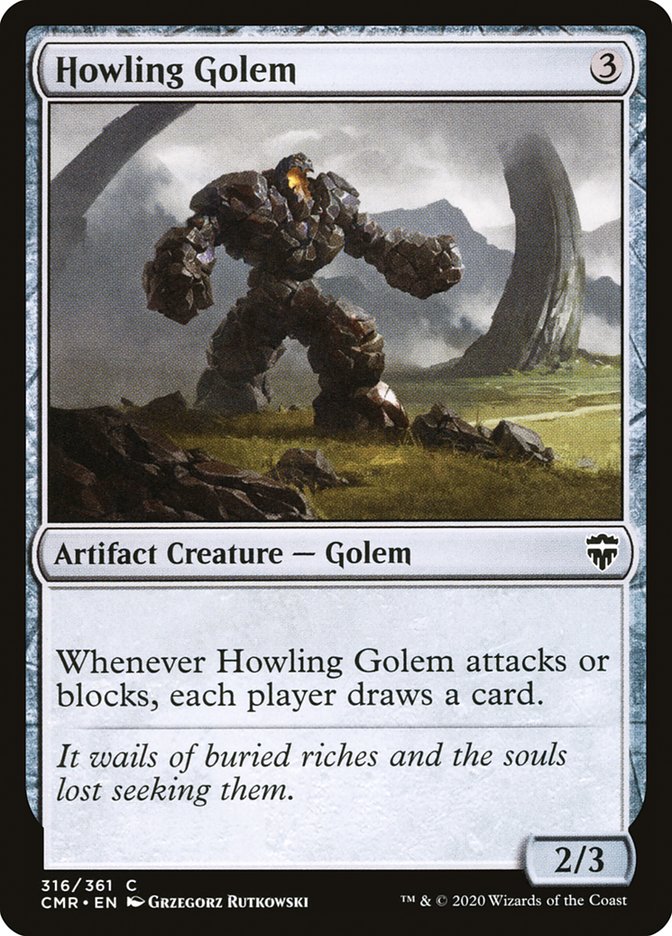 Howling Golem - Commander Legends 316